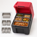 Thumbnail image #4 for Metro Mightylite BigBoy 5-Pan Multi-Purpose Insulated Top-Load Food Pan Carrier