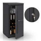 Thumbnail image #5 for Perlick Corporation Top Shelf DBN20 20-Inch Narrow Door Back Bar Dry Storage Cabinet, Locking Door, Stainless Steel Interior