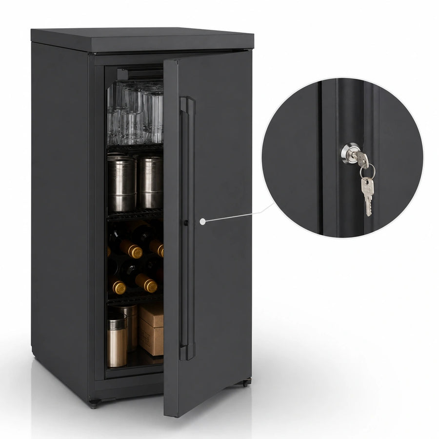 Locking Hinged Door