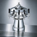 Thumbnail image #4 for Perlick Corporation 4005-5B Gambrinus 5-Faucet Countertop Glycol-Cooled Draft Beer Tower, Tarnish-Free Brass