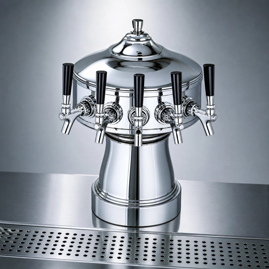 Five-Faucet Capacity