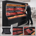 Thumbnail image #4 for Howard-McCray 32E Series 122-Inch Remote Meat Open Merchandiser, Black, LED Lighting