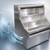 Thumbnail image #4 for Howard-McCray 35E Series Curved Open Merchandiser Cooler, 51 Inch Wide, Self-Contained, Stainless Steel, LED-Lit