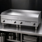 Thumbnail image #4 for Garland E24 Series E24-48G 48-Inch Electric Countertop Griddle, 47-5/8 x 24-Inch Smooth Steel Plate, Thermostatic Controls