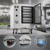 Thumbnail image #4 for AccuTemp Steam'N'Hold S6 Countertop Connectionless Electric Vacuum Steamer, 6-Pan, 480V/3-Phase