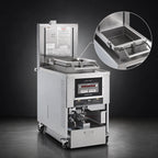 Thumbnail image #4 for Henny Penny OFG390.0 Gas Open Fryer, 1 Well, Built-In Filter, 130 lb Fat Capacity, Computer Controls, Stainless Steel