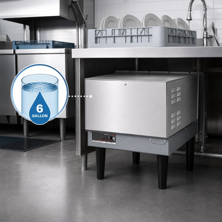 Product image #4 for Hatco Compact Electric Booster Water Heater, 6-Gallon, 57 kW, 240V, 3-Phase