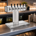 Thumbnail image #4 for Glastender Tee Draft Countertop Beverage Dispensing Tower, 6 Faucet, Air-Cooled, Polished Chrome
