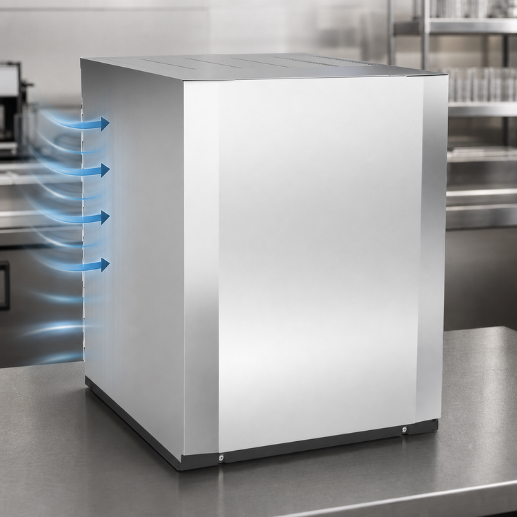 Product image #5 for Ice-O-Matic Elevation Series Modular Half-Size Cube Ice Maker, Air-Cooled, Self-Contained