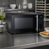Thumbnail image #5 for Summit Commercial Compact Microwave Oven, 0.7 Cu. Ft., 700 Watts, Black with USB Charging Ports
