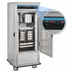 Thumbnail image #4 for Mobile GN Freezer with Stainless Steel Construction, 1 Solid Door, 3 Adjustable Shelves, and Bottom-Mounted Compressor