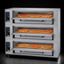 Thumbnail image #4 for Marsal SD-448 Triple Gas Pizza Deck Oven, 3-Deck, 36 x 48 Inch Brick Baking Chambers