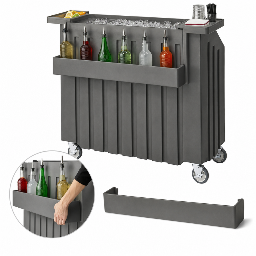 Removable 5-Bottle Speed Rail