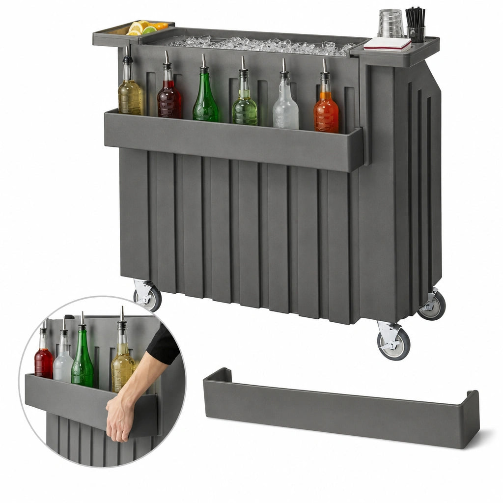 Removable 5-Bottle Speed Rail