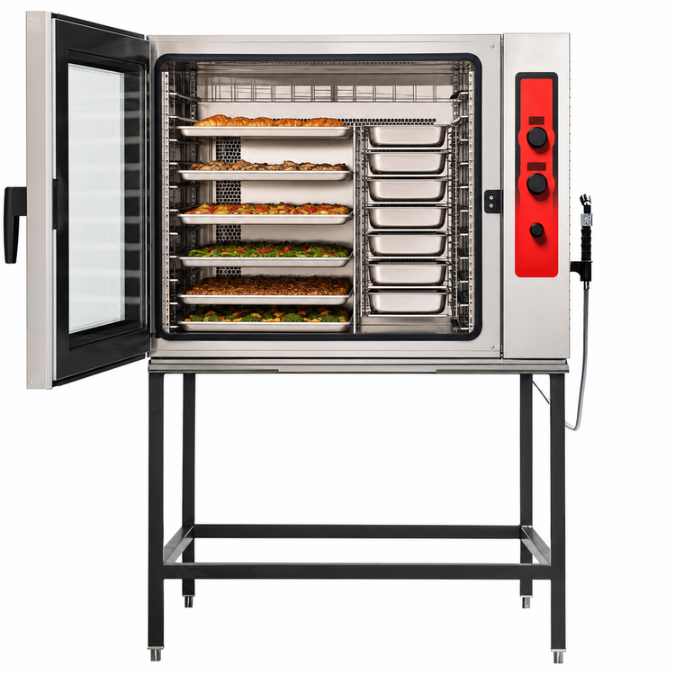Product image #5 for Vulcan ABC Series ABC7E-480 Boilerless Electric Combi Oven/Steamer, Floor Model