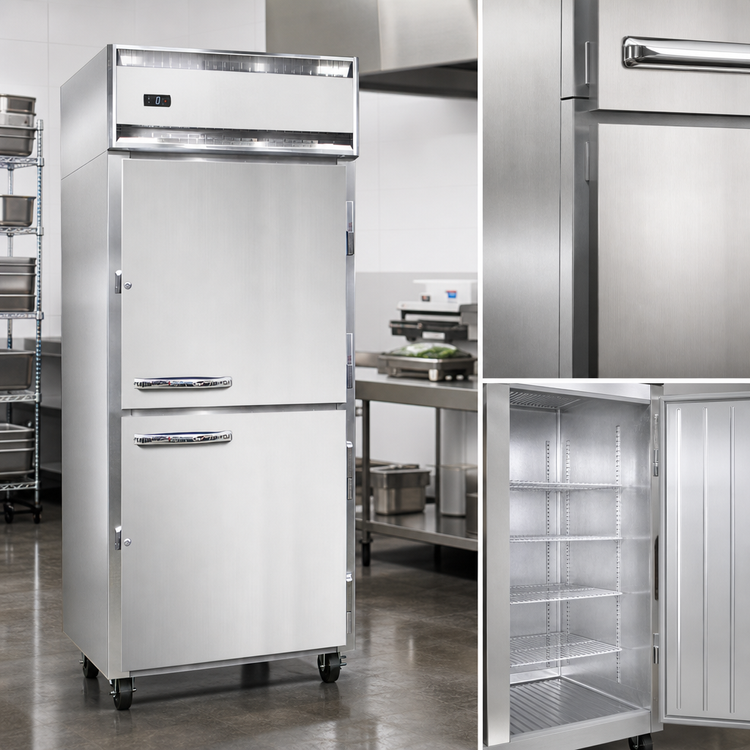 Product image #4 for Continental Refrigerator 1FXNSAHD One-Section Extra-Wide Reach-in Freezer