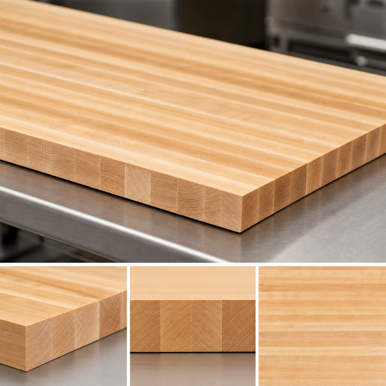 Product image #4 for John Boos Boos Block Edge Grain Maple Kitchen Countertop, 48 x 36 x 1-1/2 Inch, Penetrating Oil Finish