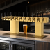 Thumbnail image #4 for Perlick Bridge Tee Draft Beer Tower, Countertop, Extra High, 30 Faucets, Tarnish-Free Brass, Glycol-Cooled