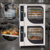 Thumbnail image #4 for Blodgett Combi CNVX-14G/BCX-14G Stacked Gas Boiler-Based Convection/Combi Oven, 2 Deck, Full-Size