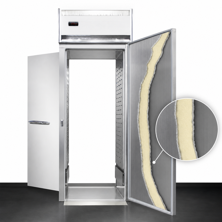 Product image #4 for Continental Refrigerator Designer Line DL1WI-SA-RT One-Section Roll-Thru Warmer with Stainless Steel Exterior