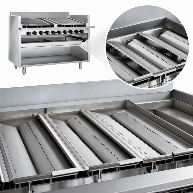 Product image #4 for Magikitch'n FM-RMB-636 36-Inch Floor Model Radiant Gas Charbroiler