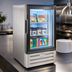 Thumbnail image #4 for Countertop Glass Door Freezer Merchandiser, 2 Cu. Ft., Bottom-Mount Self-Contained Refrigeration