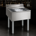 Thumbnail image #4 for Eagle Group 2200 Series 40-Inch Underbar Cocktail Unit with 12-Inch Insulated Ice Bin, 8 Bottle Wells, and Sliding Cover