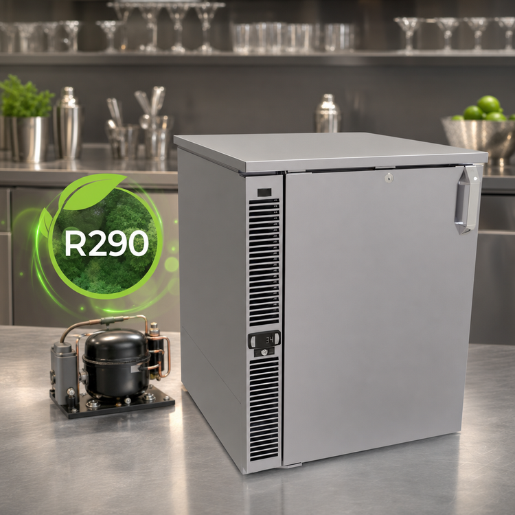 Product image #4 for Glastender F1SL24 One-Zone Side-Serviced Low Profile Glass Froster, 24-Inch Wide, Self-Contained