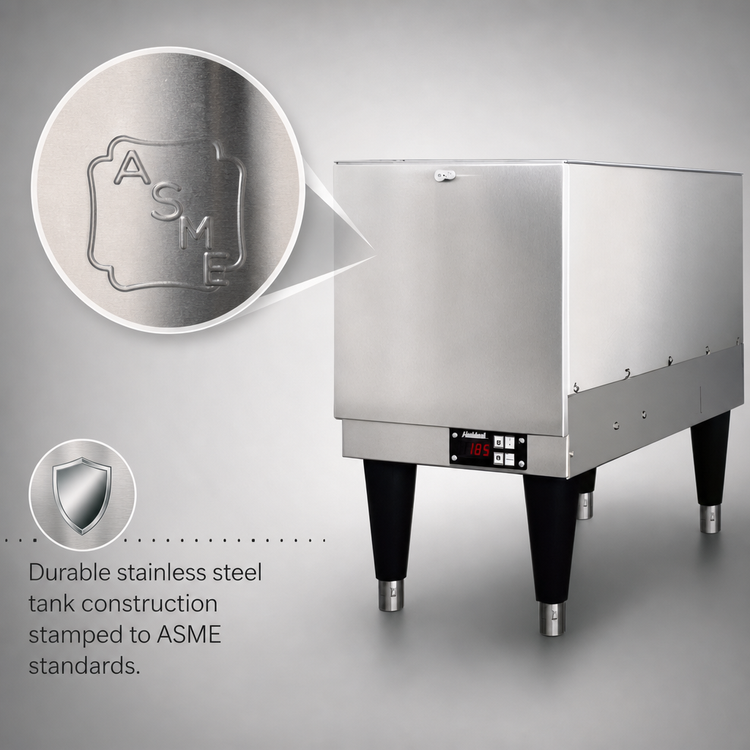 Product image #4 for Hubbell Water Heaters J66 Electric 6 kW 6-Gallon Stainless Steel Storage Booster Heater