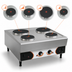 Thumbnail image #4 for Nemco 24-Inch 4-Burner Electric Countertop Hot Plate, 240V