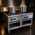Thumbnail image #4 for Comstock-Castle CSP36 36-Inch Gas Stock Pot Range with Double Venturi Cast Iron Burners and Open Front Cabinet Base