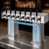 Thumbnail image #4 for Perlick Bridge Tee Extra High Countertop Glycol-Cooled 10-Faucet Draft Beer Tower, Stainless Steel Finish
