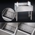 Thumbnail image #4 for Advance Tabco Underbar Basics 30-Inch Stainless Steel Cocktail Unit with 16-Inch Deep Ice Bin