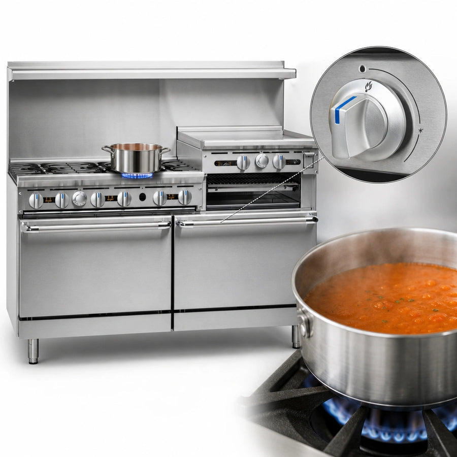 Low Simmer Feature