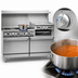Thumbnail image #4 for Imperial Pro Series 60-Inch Commercial Gas Range with 6 Burners, 24-Inch Griddle/Broiler, Convection Oven, and Standard Oven