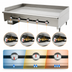 Thumbnail image #4 for 60-Inch Countertop Gas Griddle with Manual Controls and 1-Inch Smooth Steel Plate