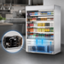 Thumbnail image #4 for Turbo Air 60-Inch Vertical Open Display Merchandiser Refrigerator, 28.6 Cu. Ft., Stainless Steel
