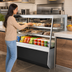 Thumbnail image #4 for Federal Industries Italian Glass Series Non-Refrigerated Self-Service Pastry Display Case, 36 Inch Wide, Floor Standing