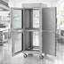 Thumbnail image #4 for Metro C5 8 Series Mobile Full-Height Pass-Thru Controlled Temperature Holding Cabinet with Dutch Doors, 17 Sheet Pan Capacity, 120V