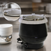 Thumbnail image #4 for 10 Liter Electric Countertop Soup Kettle with Plastic Lid, 400W, Black