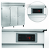 Thumbnail image #5 for Howard-McCray SR Series 75 Cu. Ft. Three Section Remote Reach-In Refrigerator with Solid Full Hinged Doors