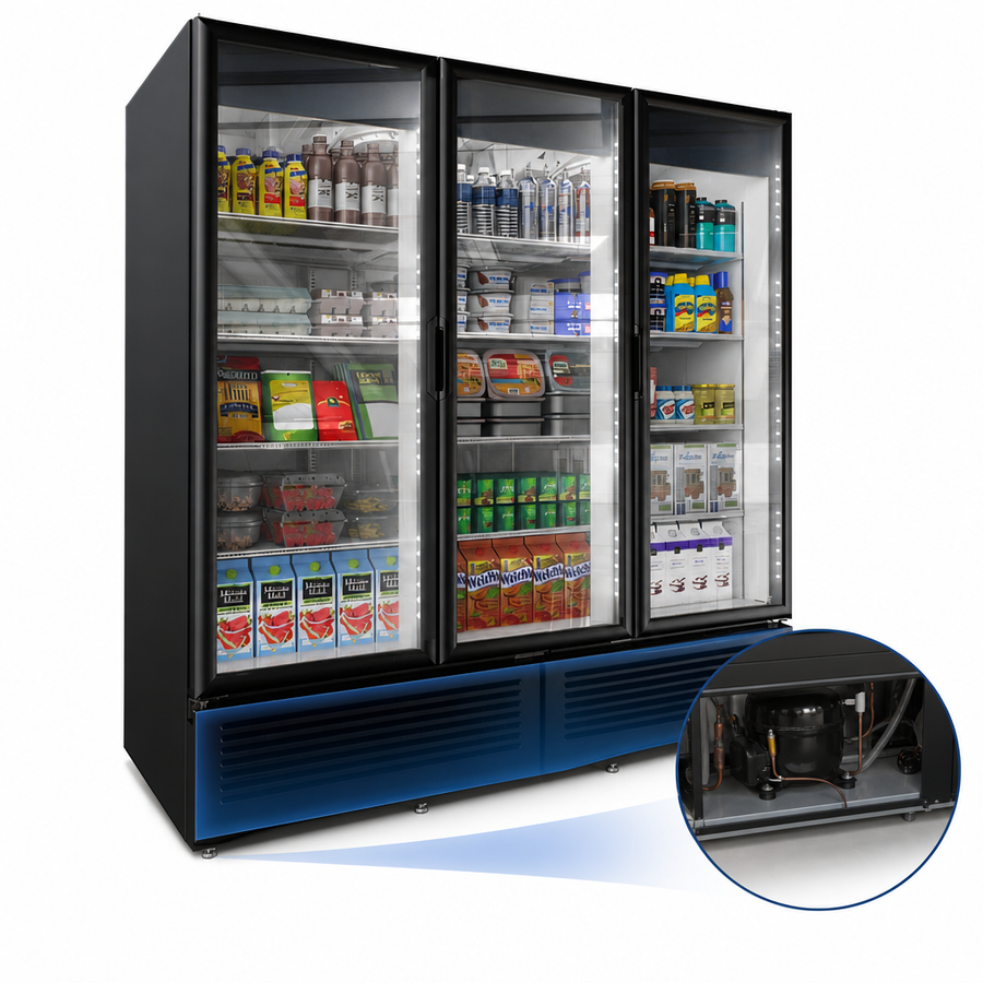 Self-Contained Bottom-Mount Refrigeration