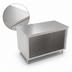 Thumbnail image #4 for John Boos 60-Inch x 24-Inch Stainless Steel Open Front Cabinet Base Work Table