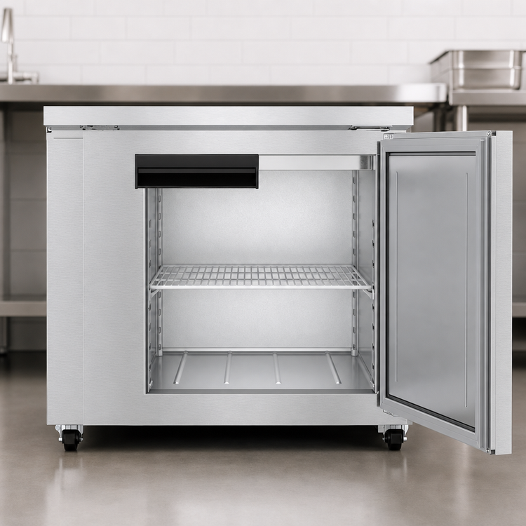 Product image #4 for Hoshizaki Steelheart UR36B-LP 36-Inch Undercounter Low Profile Refrigerator with One Door, 8.64 Cu. Ft.