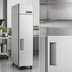 Thumbnail image #5 for Atosa 13 Cu. Ft. Top-Mount Self-Contained Reach-In Refrigerator, 1-Section, Stainless Steel, Solid Locking Door