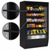 Thumbnail image #4 for Non-Refrigerated Self-Serve High-Profile Merchandiser with 2 Adjustable Shelves, 71.25 x 33 x 60 Inches