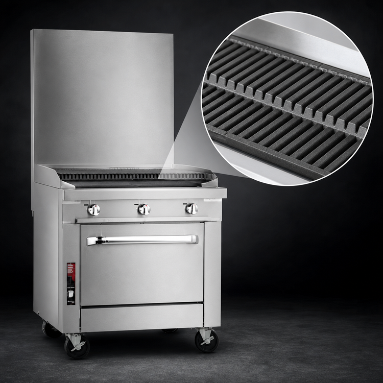 Product image #4 for Southbend Platinum 36-Inch Heavy Duty Gas Modular Charbroiler Range