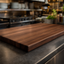Thumbnail image #4 for John Boos Boos Block American Black Walnut Edge Grain Kitchen Countertop, 132 x 36 x 1-1/2 Inches, Varnique Finish