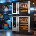 Thumbnail image #4 for RATIONAL iCombi Pro Double-Stack Combi Oven Package, 6-Full Size Over 10-Full Size, Electric, 208/240V 3-Phase, AutoDose