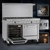Thumbnail image #4 for Southbend Ultimate 48-Inch Gas Restaurant Range with 7 Open Burners, Convection Oven, and Cabinet Base